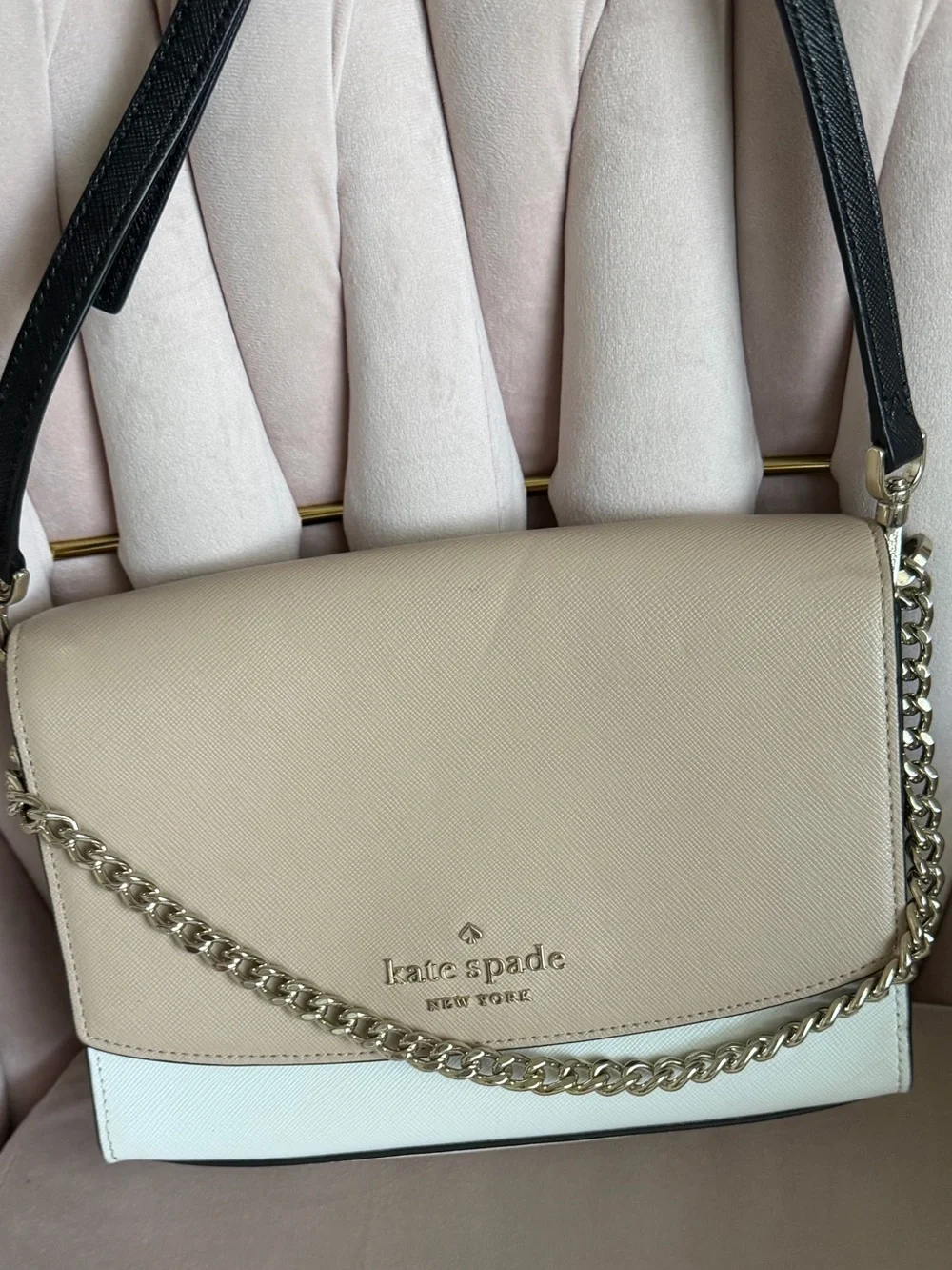 Kate Spade ♠️ Carson Convertible Colorblock Leather Crossbody